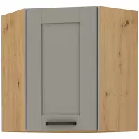 Kuchyňská Skříňka LUNA CLAYGREY/ARTISAN 60X60 GN-72 1F (45°)