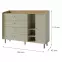 Komoda Alessio AE7 4S1D Eukalyptus/Dub Baltic,2