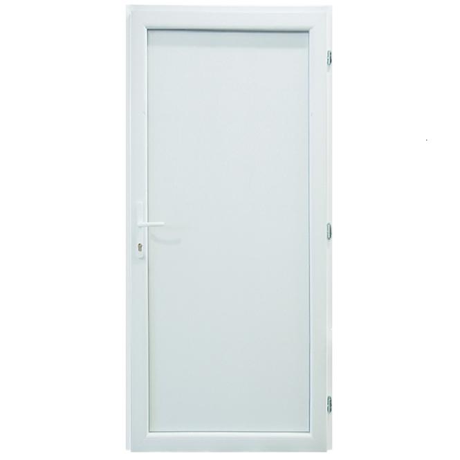 Vchodové dveře Larino Eco D18 90P 100x208x6 bílý