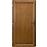 Vchodové dveře Larino Eco D18 90L 100x208x6 zlatý dub