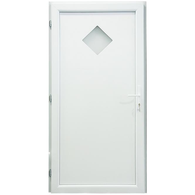 Vchodové dveře Madeleine Eco D19 90L 98x198x6 bílý