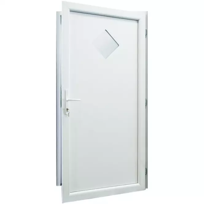Vchodové dveře Madeleine Eco D19 90P 98x198x6 bílý,2