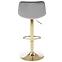 Barová židle H120 popel/zlatý,6