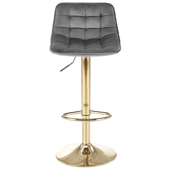Barová židle H120 popel/zlatý,7