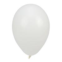 Balóny pastelové bílé 10 ks 24cm