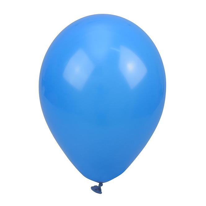 Balóny pastelové modré 10 ks 24cm