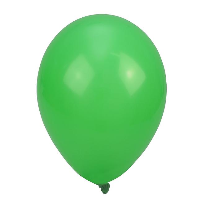 Balóny pastelové zelené 10 ks 24cm