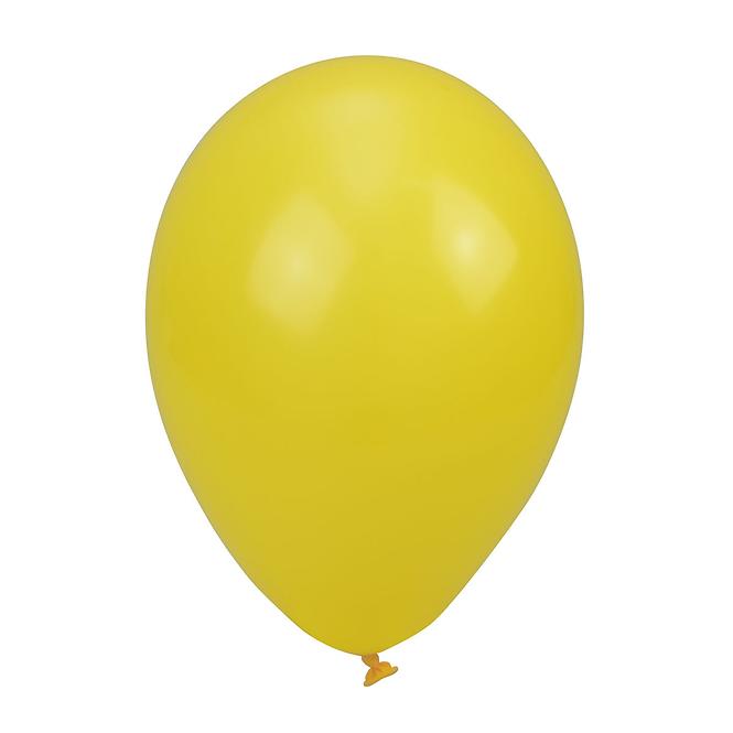 Balóny pastelové žluté 10 ks 24cm