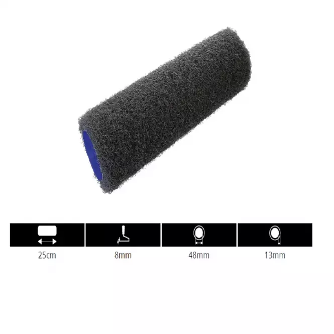 VÁLEČEK NÁHRADNÍ PRO SÁDRA 25CM WKL0195