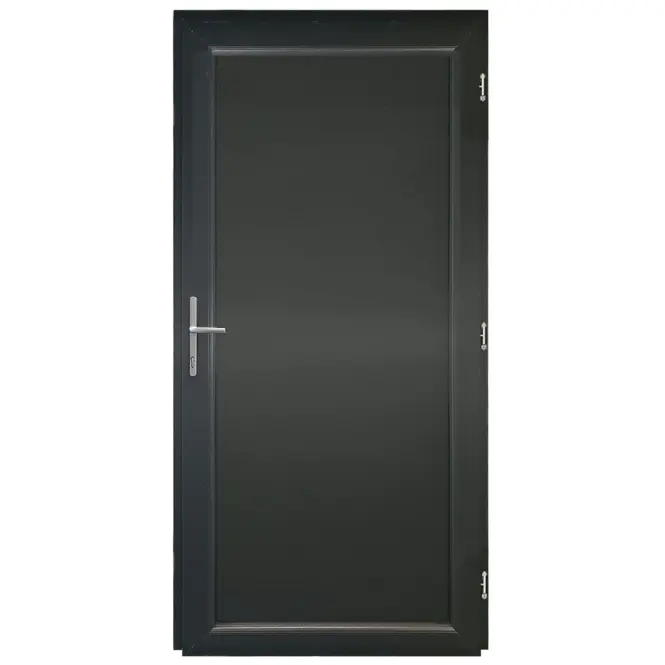 Vchodové dveře Larino Economy D18 90P 100x208x6 antracit