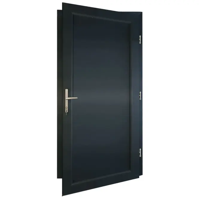 Vchodové dveře Larino Economy D18 90P 100x208x6 antracit,2