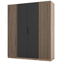Šatní skříň Kaja EV/BL-EV 2LAM 2F
