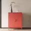 Komoda Kovová Vito Modern Red,6