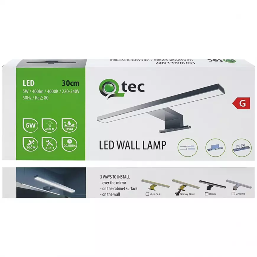 Svítidlo G 306 led gold matt 5W k1
