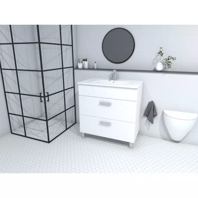Skříňka Beru 80 bílý