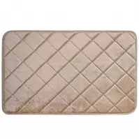 Koberec 50x80cm diamond foam béžový