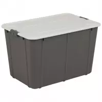 Box Velur 60l tmavě šedý melír