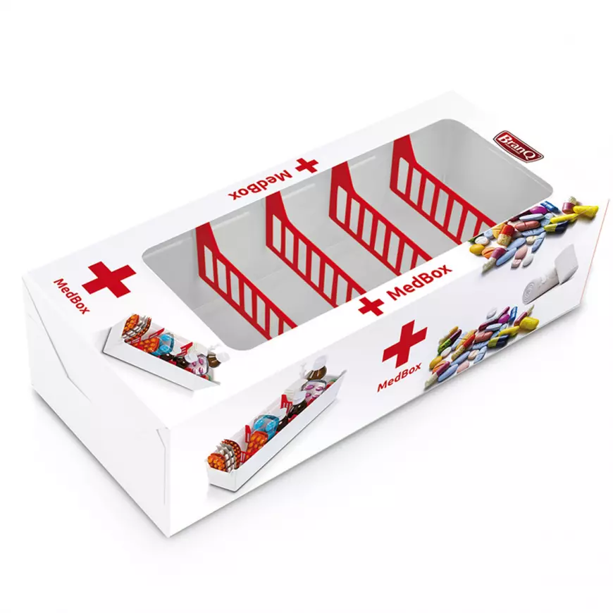 Med box organizer bílý Branq