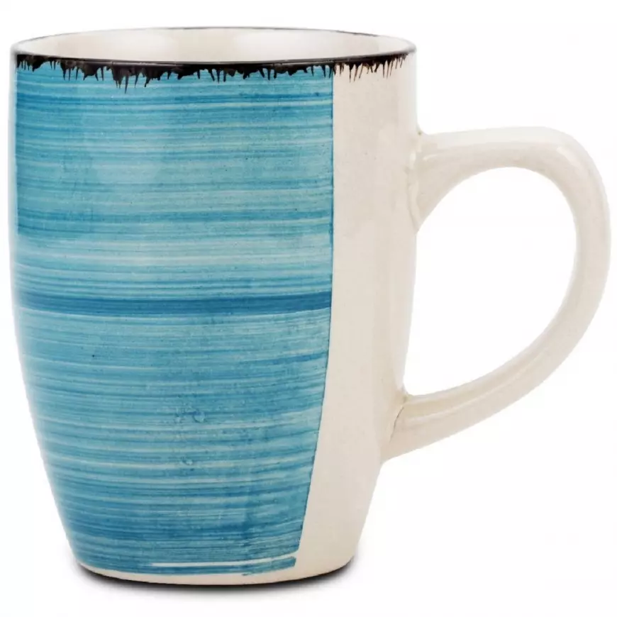 Hrníček  "Lines Faded Blue" 355 ml