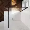 Sprchová zástěna WALK-IN Fiord 110 x 195 černý profil,4