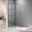 Sprchová zástěna WALK-IN Metro 50x195 black