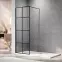 Sprchová zástěna WALK-IN Metro 80x195 black