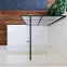Sprchová zástěna WALK-IN Metro 80x195 black,4