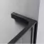 Sprchová zástěna WALK-IN PIK BLACK 120x195,6