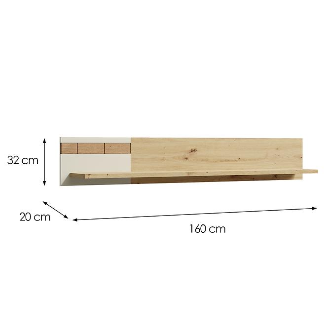 Polička Keks K6A 160 cashmere,2