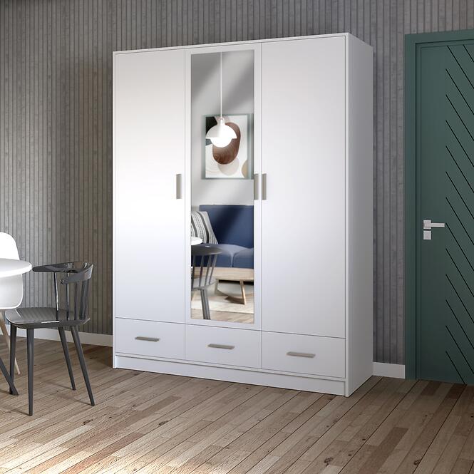 Šatní skříň Sophie 150 bílá,5
