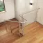 Sloupek atlanta 970mm 4 priechodky podlahový oceľ nehrdz,6