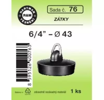 Sada - pryžová zátka 4819 - 6/4