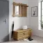 Botník 111x40x46 dub,3