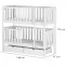 Postel Dawid 80x160 white,2