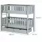 Postel Ksawery 80x180 grey,2