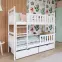 Postel Monika 80x180 white,4