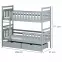 Postel Monika 90x200 grey,2