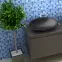 Umyvadlo na desku Brucco Black,2