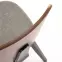 Židle K563 popelavě šedá/ořech,10