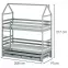 Posteľ Domček Dalia 90x200 grey,2
