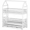 Posteľ Domček Dalia 80x160 white