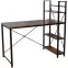 Psací Stůl Loft 8635 E dark vintage wood,3