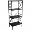 Regál Loft 8631 H black,3