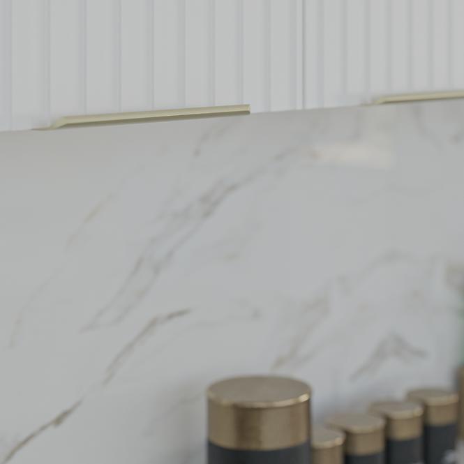 Kuchyňská Skříňka Tuluza 60D 3S BB bíly mat lamel,9