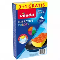 Vileda Pur Active Colors houbička 4ks