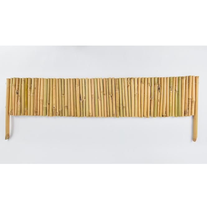 Ohrazení záhonů bambusové 30 cm x 1 m 2x hrot 15 cm 16/20 mm,2