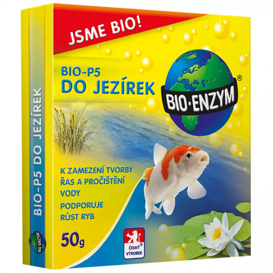 Baumax.cz: Aktivátor jezírek BIO - P5 proti řasám a znečištění 50g