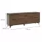 TV Stolek Frida II 2D2S shirin walnut,2