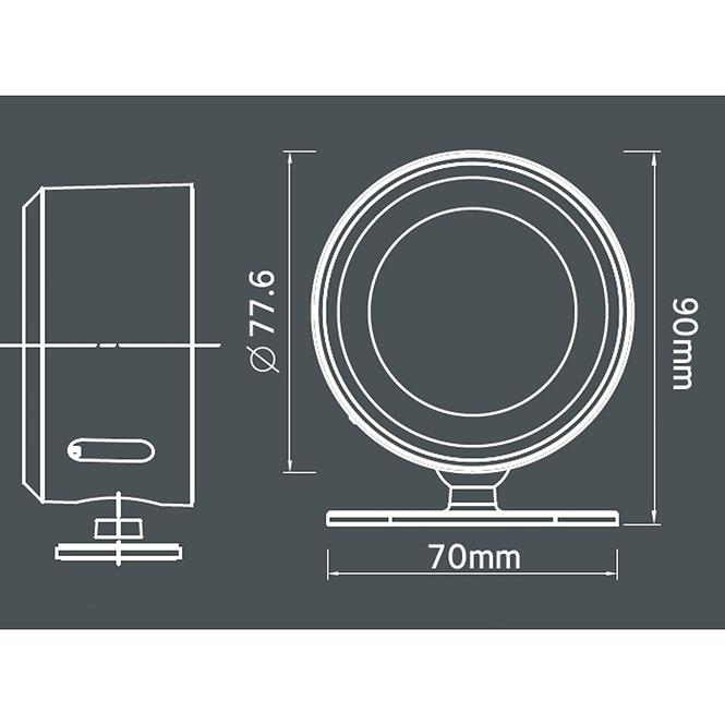 Svítidlo Clipspot 47003 black K1,4