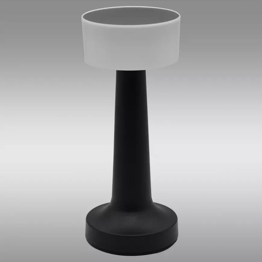 Stolní lampa Lira 49021 black USB LB1